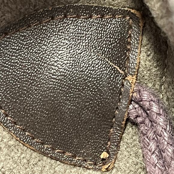 VTG WOOLRICH Pure Wool Duffle Coat in Taupe brown 60s 70s SZ 40 - Picture 7 of 10